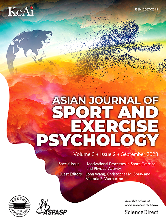Go to journal home page - Asian Journal of Sport and Exercise Psychology